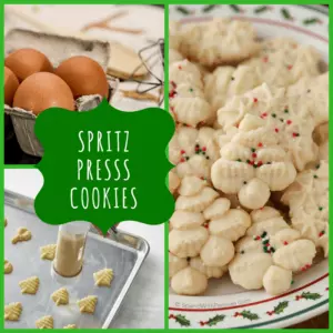 Spritz Press Cookies